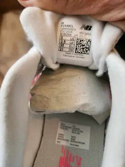 Zapatillas deportivas blancas New Balance PZ530CL - miniatura 1