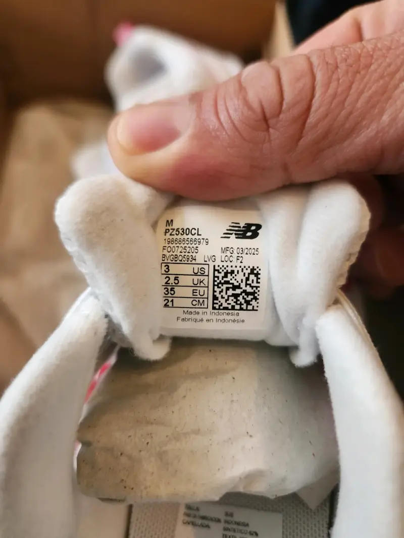 Zapatillas deportivas blancas New Balance PZ530CL - 4