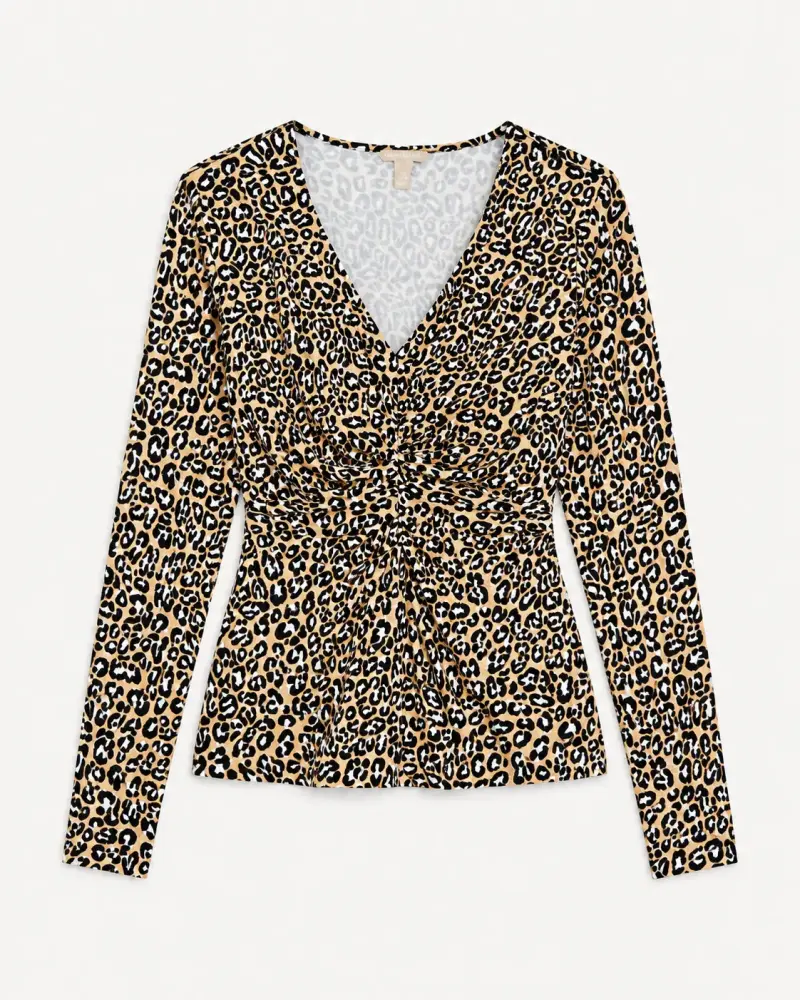 Blusa de mujer estampado animal print - 2