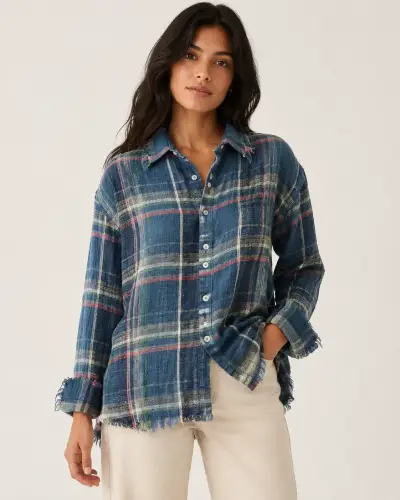 Camisa de franela a cuadros La Miel - miniatura 1