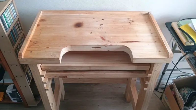 Mueble de madera con bandejas extraíbles - 3