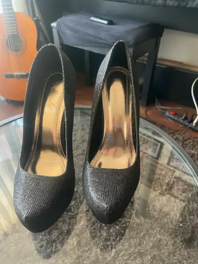 Zapatos de Tacón Alto Brillantes para Mujer - miniatura 1
