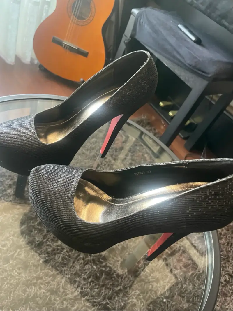 Zapatos de Tacón Alto Brillantes para Mujer - 2