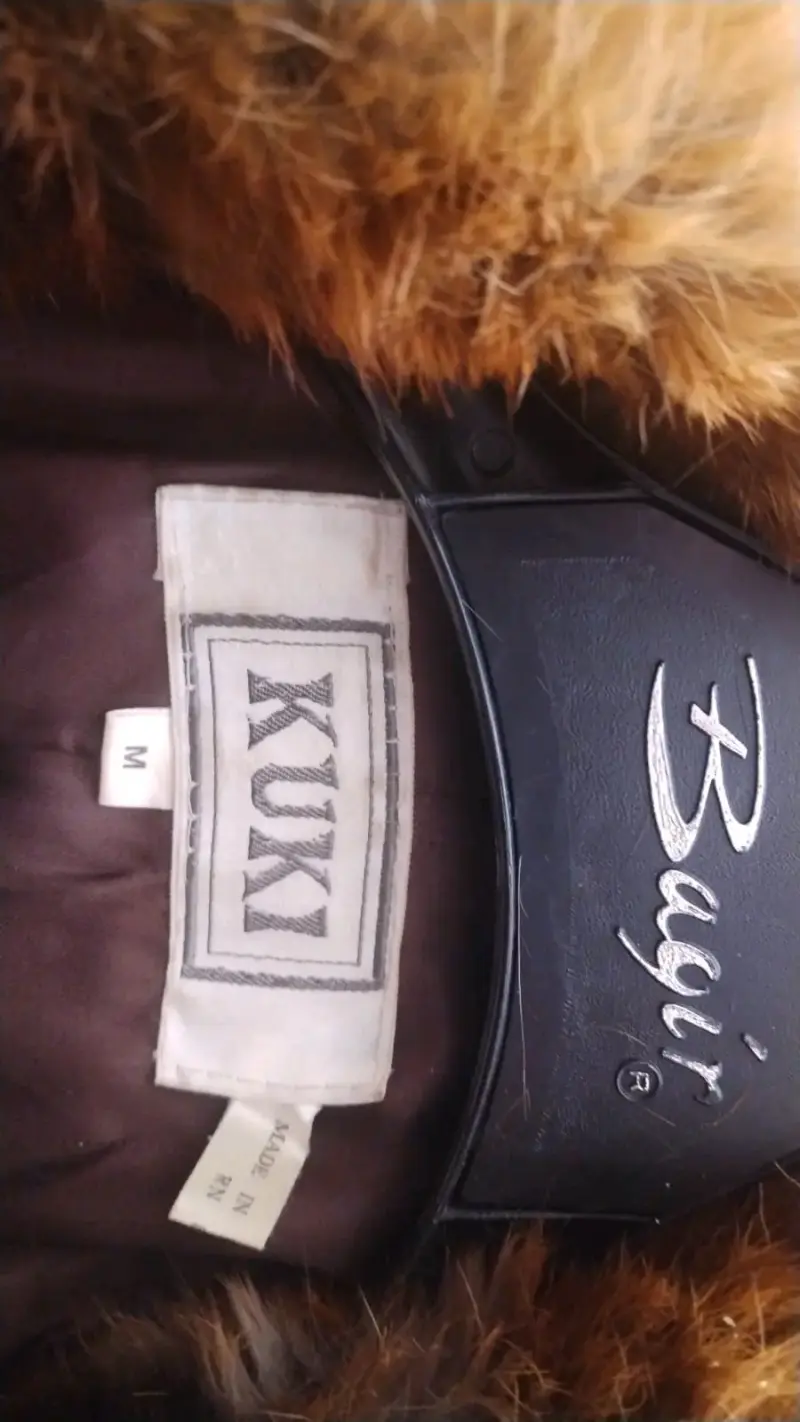 Abrigo de piel de Visón Vintage para mujer Kuki - 2