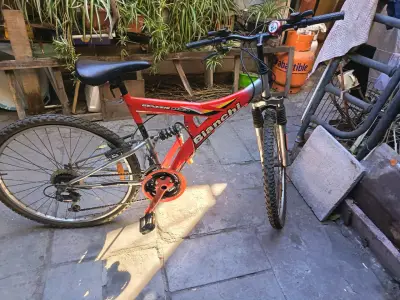 Bicicleta de Montaña Bianchi Genesis DSX Roja - miniatura 1