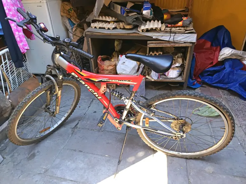 Bicicleta de Montaña Bianchi Genesis DSX Roja - 2