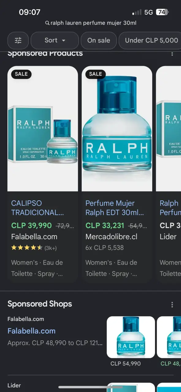 Perfume Ralph Lauren Mujer 30ml - 2