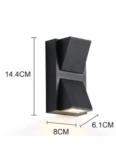 2 apliques led eléctrico luz calida nuevos - miniatura 5
