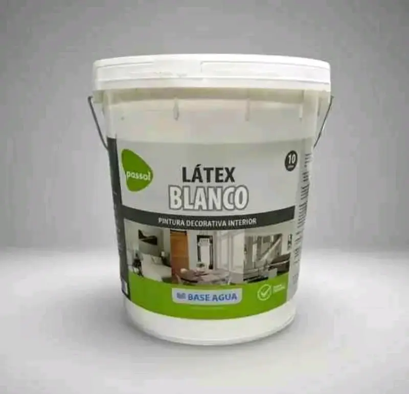 Pintura Látex Blanco Passol Interior 10L sellada