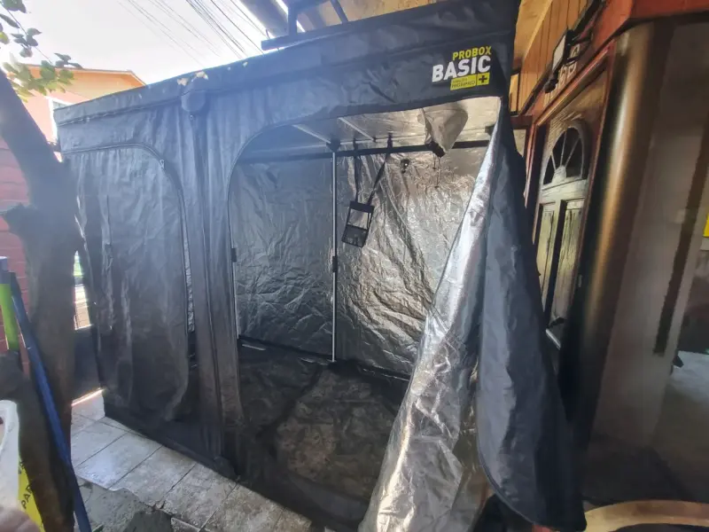 Carpa de cultivo interior Probox Basic con accesorios - 1