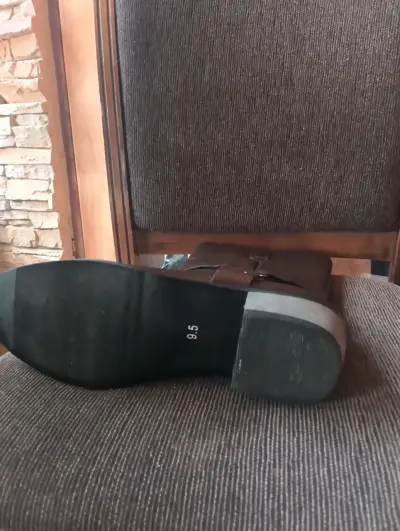 Botas de cuero marrón para hombre - miniatura 4