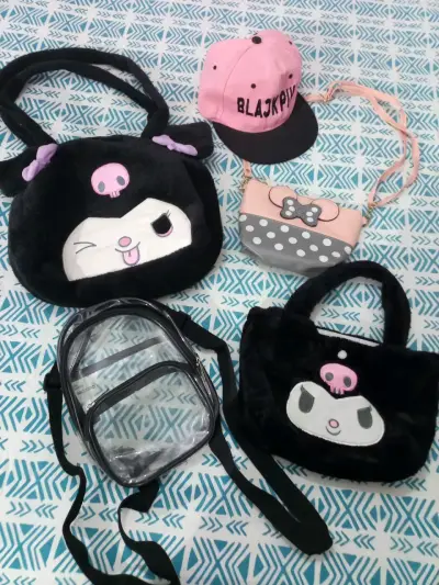 Set de bolsos kuromi y jockey - miniatura 1