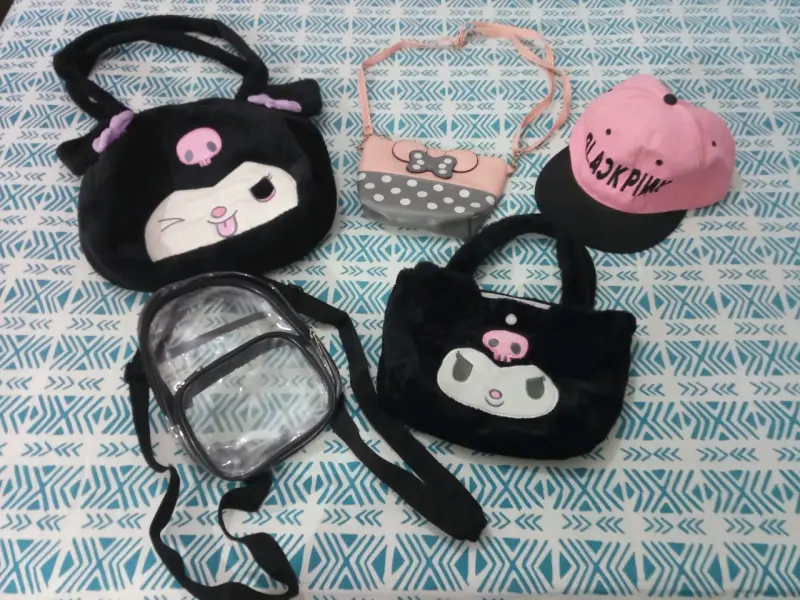Set de bolsos kuromi y jockey - 2