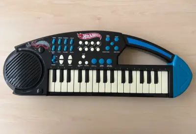 🎹 Teclado Hot Wheels para niños 🎹 - miniatura 1