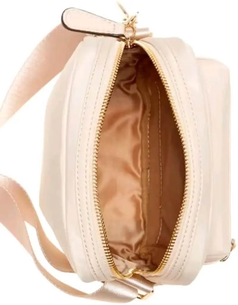 Bolso bandolera Guess beige elegante - 2