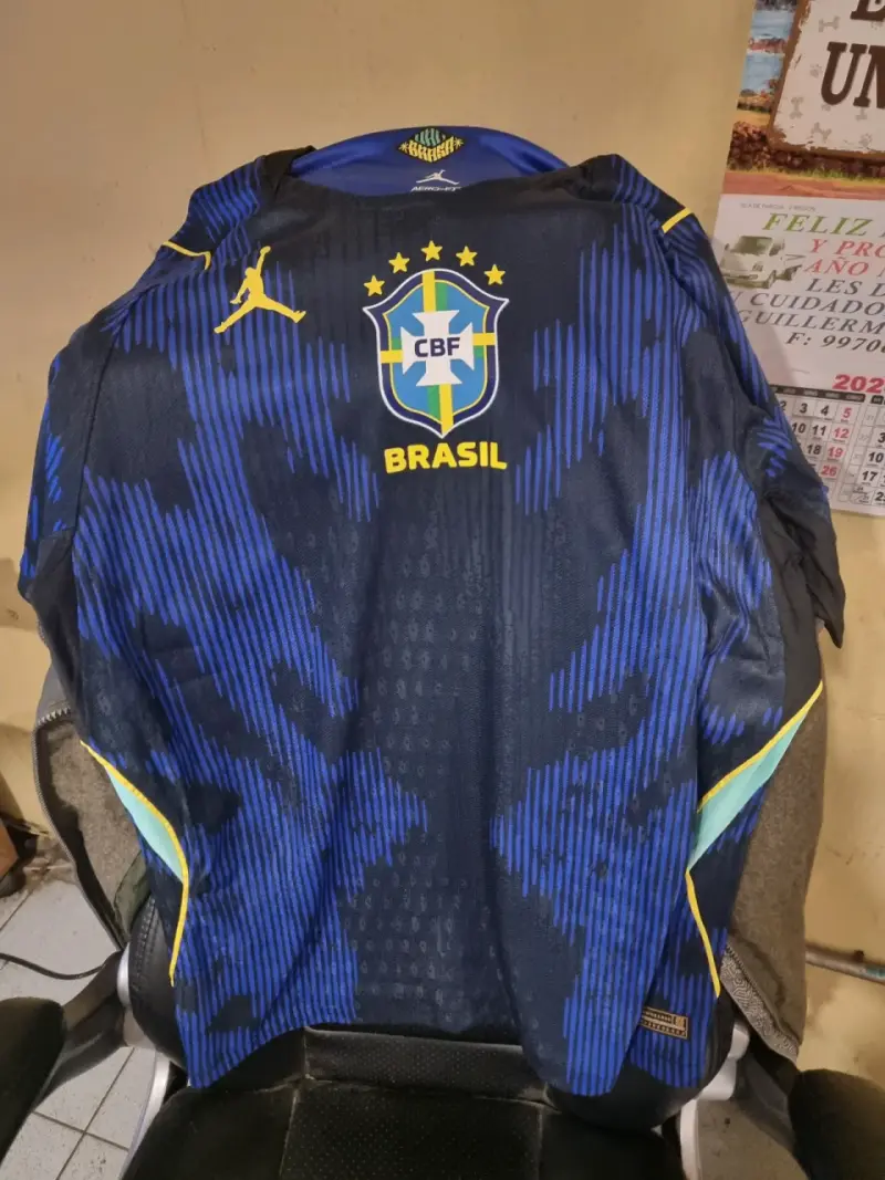 Camiseta Brasil CBF Aero-Fit Negra - 2