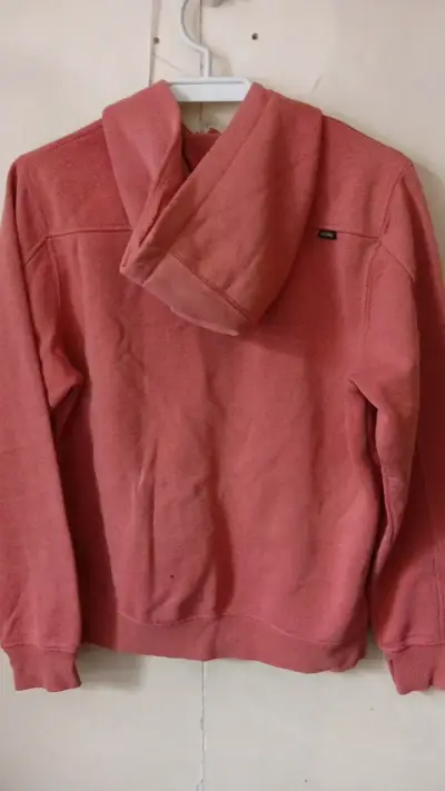 Polerón con capucha rojo rosa Polemic para hombre - miniatura 2