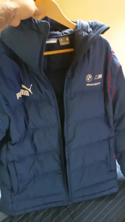 Chaqueta BMW Motorsport azul Puma - miniatura 1