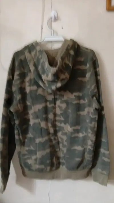 Polerón POLEMIC. camuflado con capucha y cierre - miniatura 2