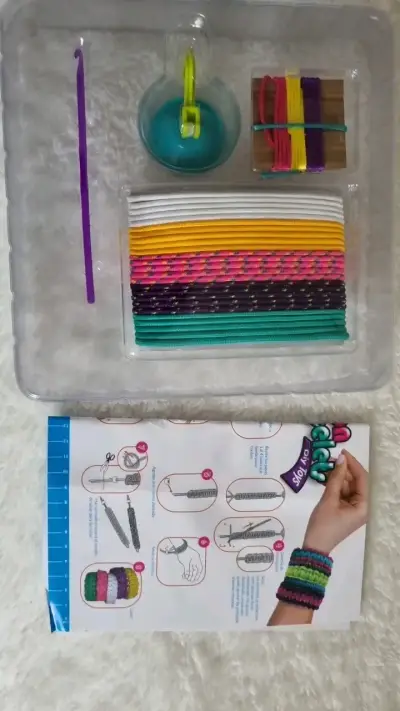 Kit de Pulseras Fashion DIY para Niños - miniatura 1
