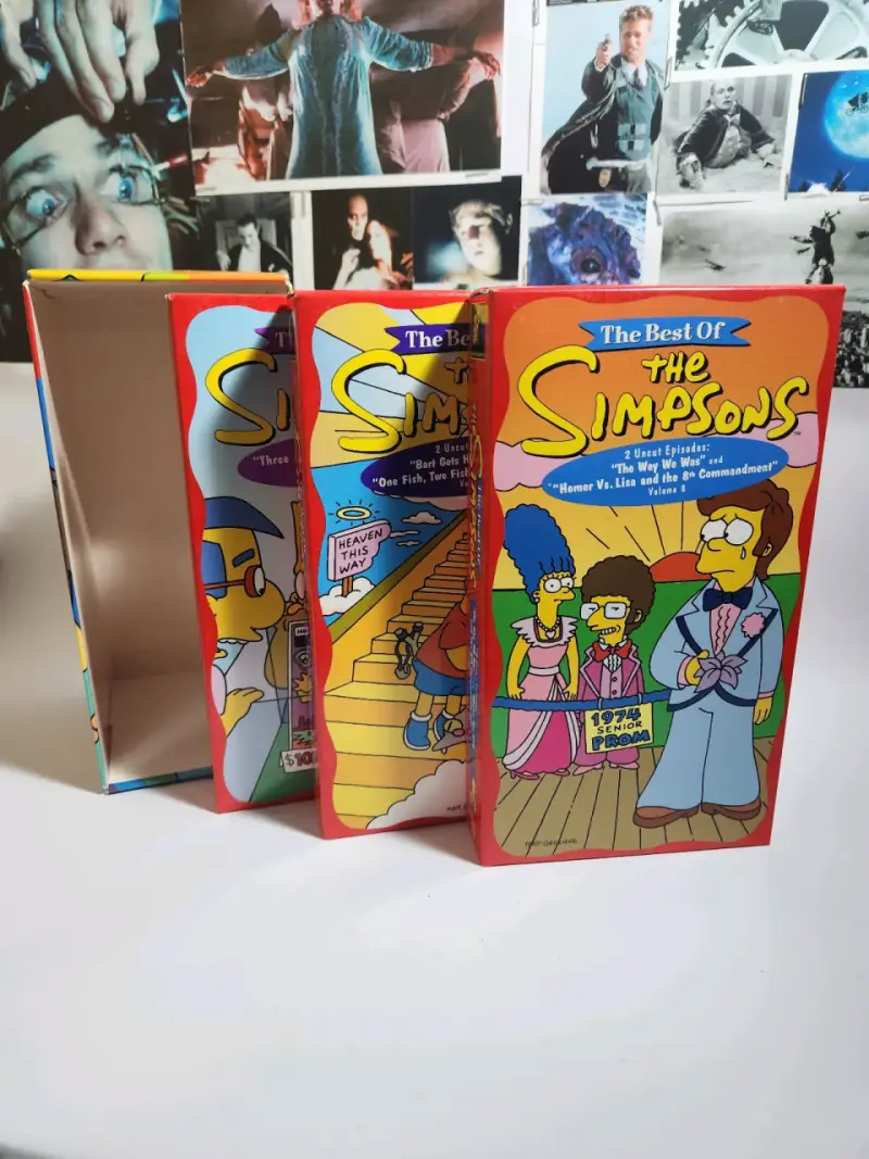 LO MEJOR DE LOS SIMPSONS SET VHS 1998 - 5