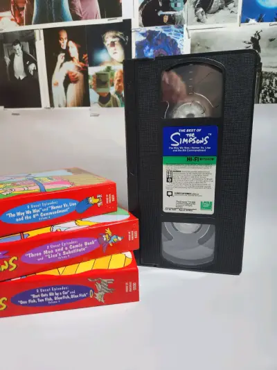 LO MEJOR DE LOS SIMPSONS SET VHS 1998 - miniatura 6