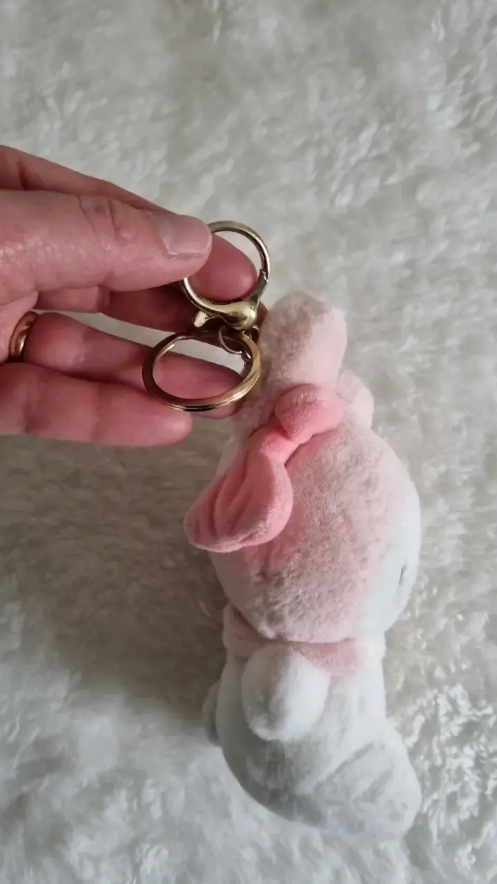 Llavero de peluche My Melody rosa - 2