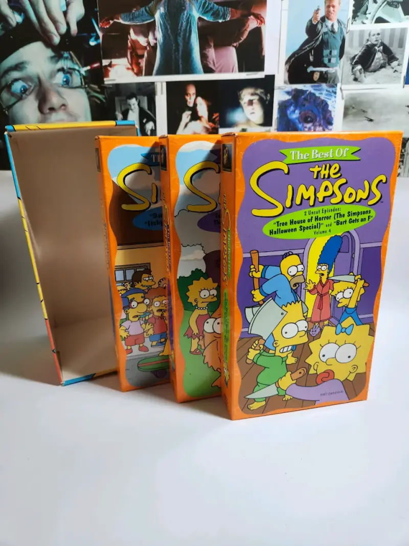 LO MEJOR DE LOS SIMPSONS SET VHS 1997 - 5