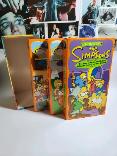 LO MEJOR DE LOS SIMPSONS SET VHS 1997 - miniatura 5