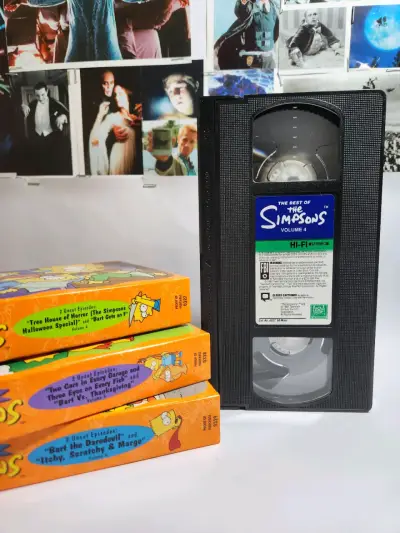 LO MEJOR DE LOS SIMPSONS SET VHS 1997 - miniatura 6