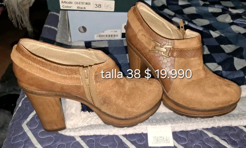 Zapatos de Tacón para Mujer Talla 38 - 3