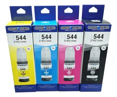 Pack 4 Tintas Compatibles Para Epson 544 4 Colores - miniatura 1