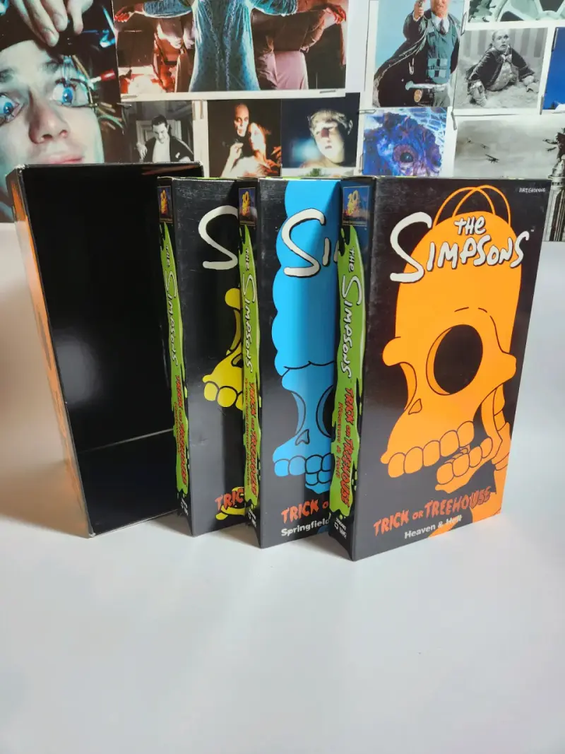 LO MEJOR DE LOS SIMPSONS HALLOWEN SET VHS 2000 - 5