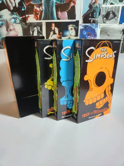 LO MEJOR DE LOS SIMPSONS HALLOWEN SET VHS 2000 - miniatura 5