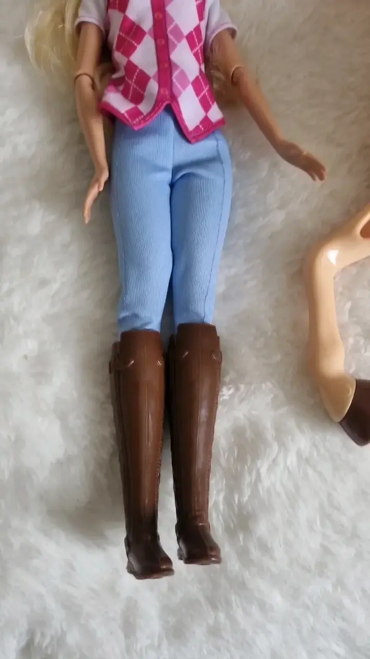 Barbie con caballo y accesorios de equitación - 2