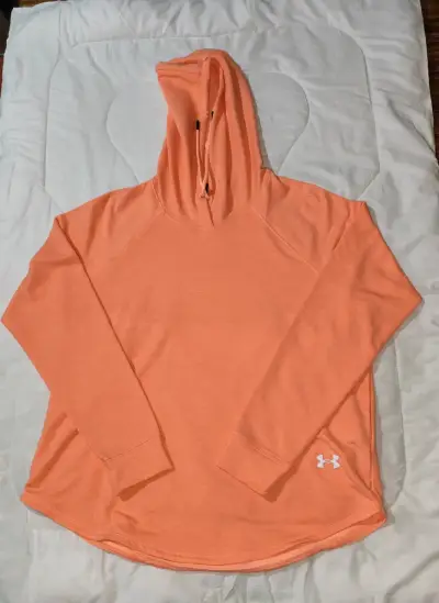 Polerón deportivo Under Armour naranja para mujer - miniatura 1