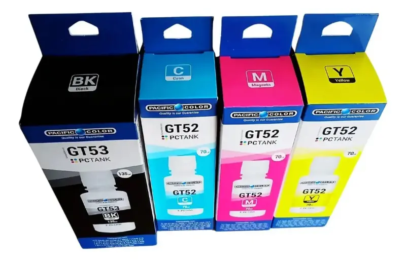 Pack Tinta Compatible Para Gt53 - Gt52 500 - 515 - 2