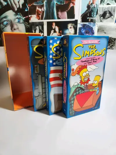 LO MEJOR DE LOS SIMPSONS SET VHS 1999 - miniatura 5