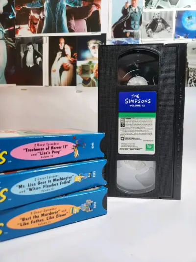 LO MEJOR DE LOS SIMPSONS SET VHS 1999 - miniatura 6