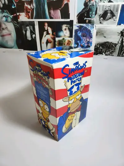 LO MEJOR DE LOS SIMPSONS SET VHS 2000 - miniatura 1