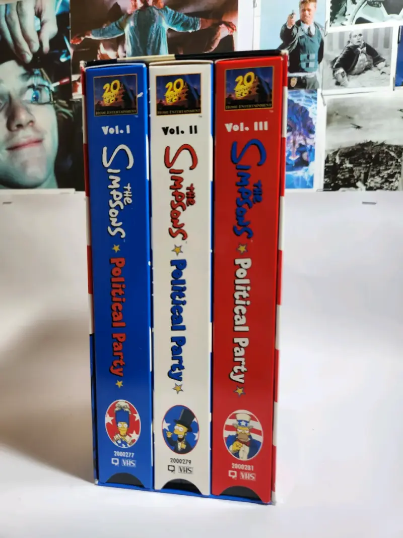 LO MEJOR DE LOS SIMPSONS SET VHS 2000 - 4