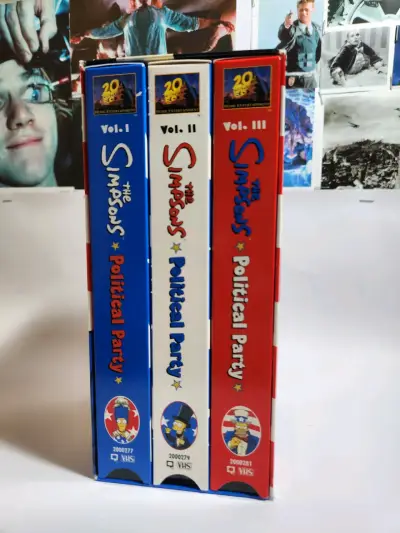 LO MEJOR DE LOS SIMPSONS SET VHS 2000 - miniatura 4