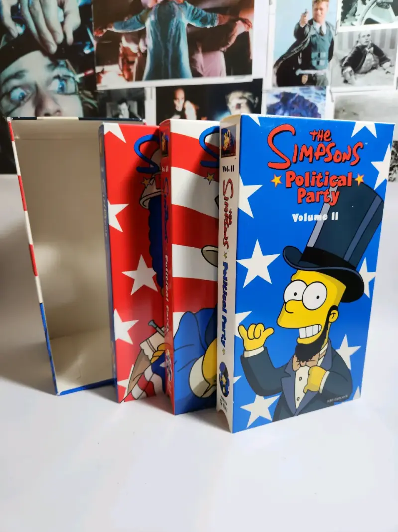 LO MEJOR DE LOS SIMPSONS SET VHS 2000 - 5