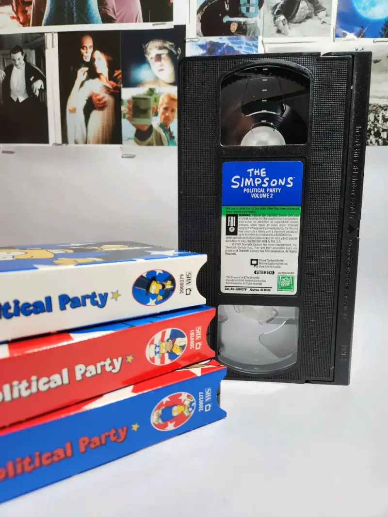 LO MEJOR DE LOS SIMPSONS SET VHS 2000 - 6