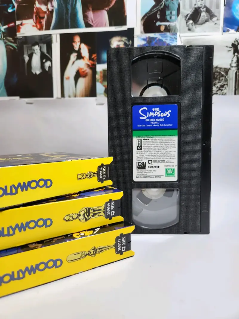 LO MEJOR DE LOS SIMPSONS VHS SET 1999 - 6