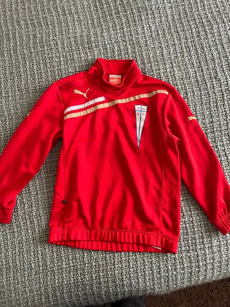 Chaqueta deportiva roja Puma Cruzados - 1