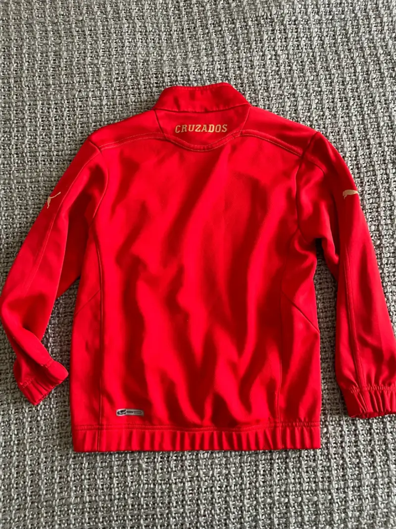 Chaqueta deportiva roja Puma Cruzados - 3