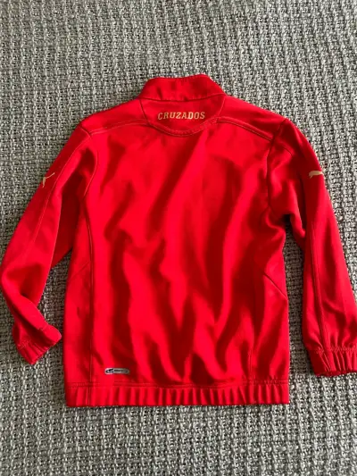 Chaqueta deportiva roja Puma Cruzados - miniatura 3