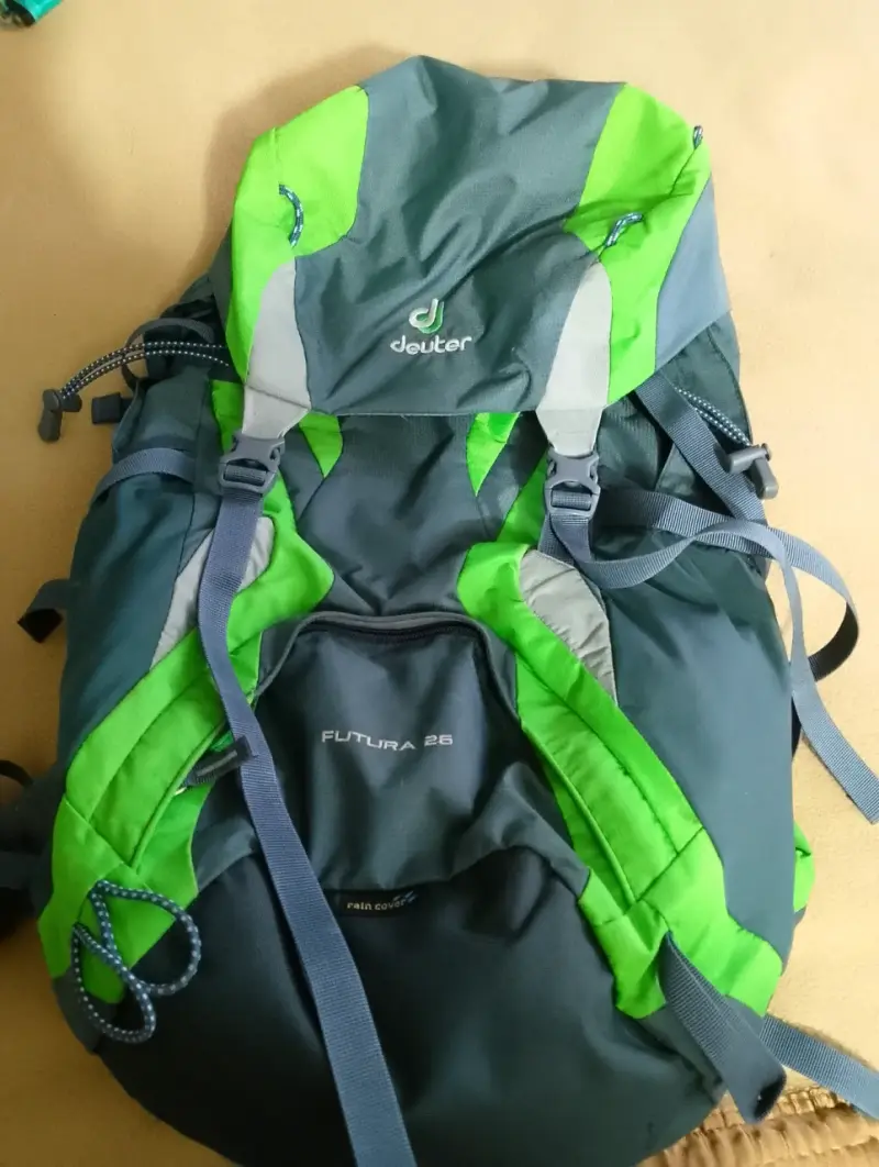 Mochila de senderismo Deuter Futura 28L verde - 4