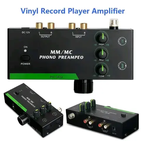 Preamplificador profesional MM/MC para Tocadiscos - 5